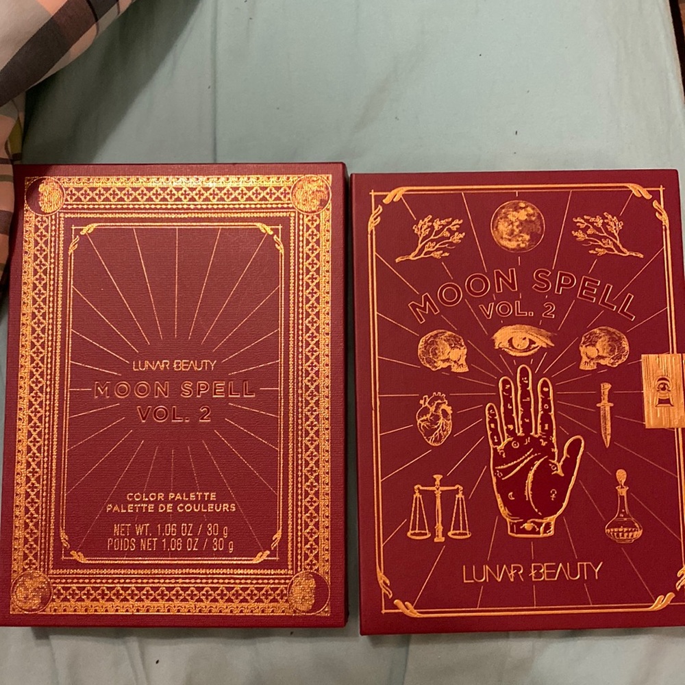 Used Lunar Beauty Moon Spell Palette Volume 2